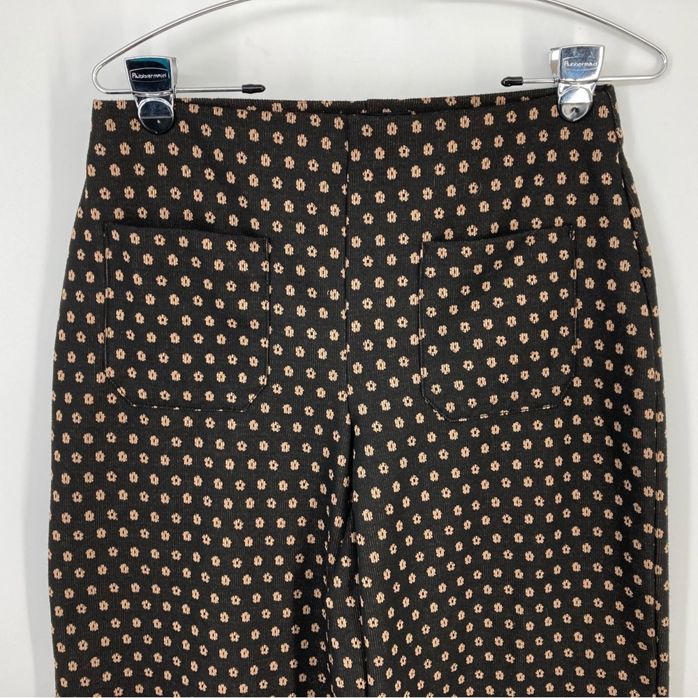 Jules & Leopold Black and Brown Patterned Pants - Picture 2 of 13
